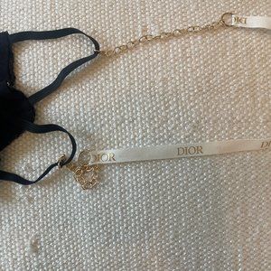 Handmade Mask Chain with Authentic Dior Ribbon